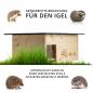 Preview: Woid Herz XXXL Hedgehog House (IG1) – Double Varnished