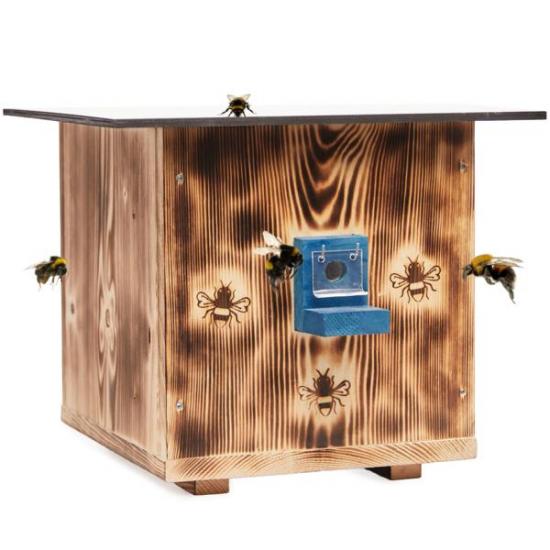 Woid Herz Hummelhaus mit Notausgang (H8) gebrannt