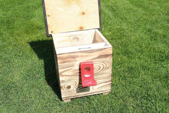 Preview: Woid Herz Hummelhaus (2) gebrannt