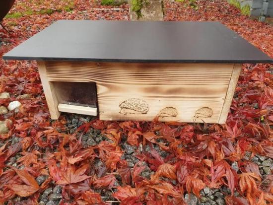Woid Herz Hedgehog House Hedgehog Hotel (IG11) – burned pine