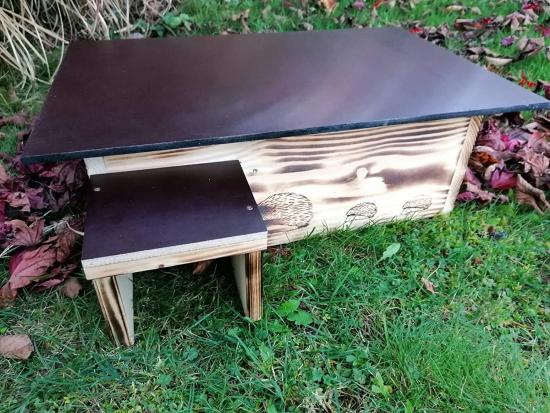 Woidwerk Igelhaus Igelhotel (IG7) gebrannt