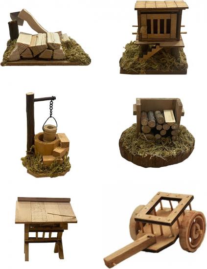 Krippenset 6 teilig (KS1) Krippenzubehör