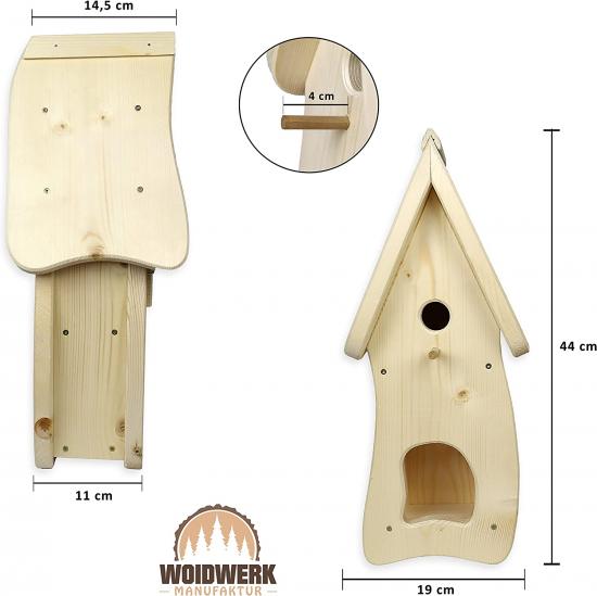 Preview: Woidwerk Nistkasten (N1) Vogelfutterhaus