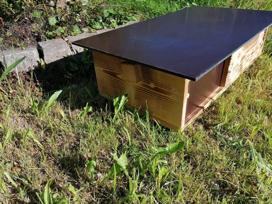 Preview: Woid Herz Premium XXL Schildkrötenhaus (SH6) gebrannt