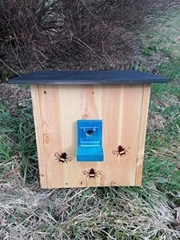 Woid Herz Hummelhaus (H6) 2 mal mit Leinöl imprägniert