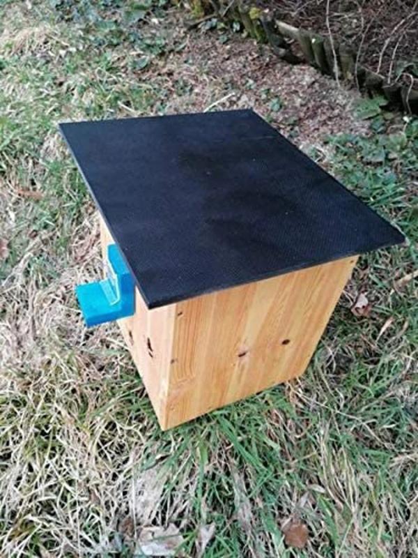 Woid Herz Hummelhaus (H6) 2 mal mit Leinöl imprägniert