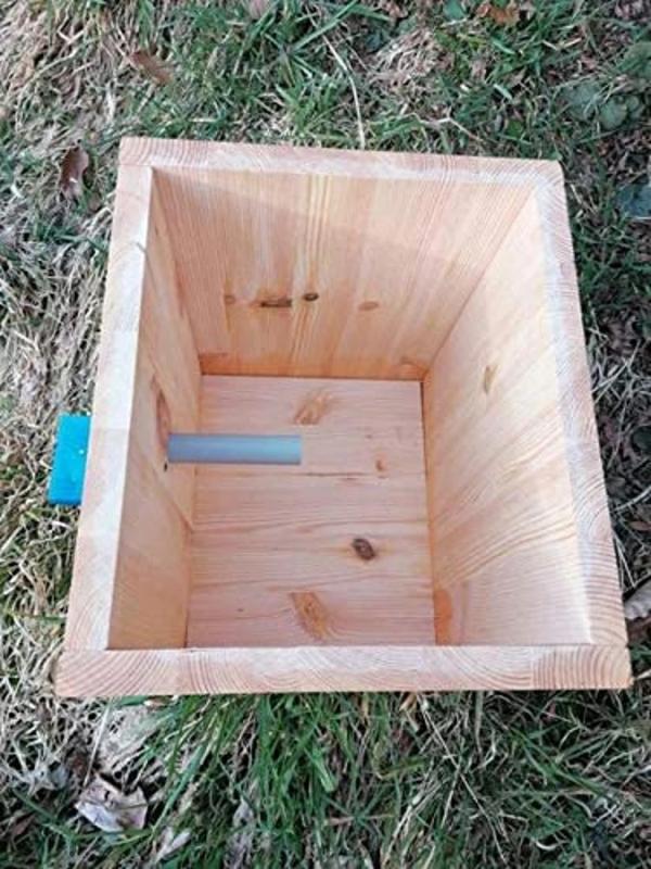 Woid Herz Hummelhaus (H6) 2 mal mit Leinöl imprägniert