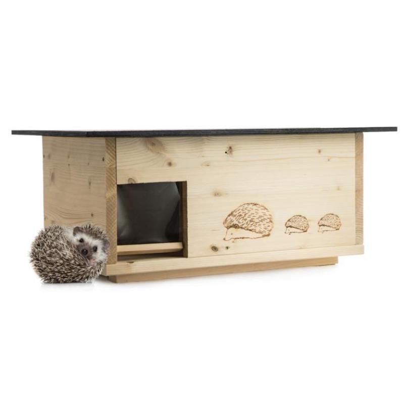 Woid Herz XXXL Hedgehog House (IG1) – Double Varnished