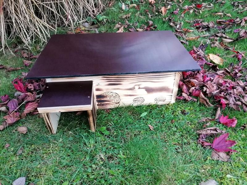 Woidwerk Igelhaus Igelhotel (IG7) gebrannt