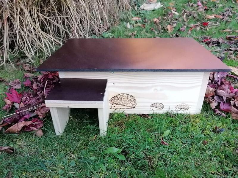 Woidwerk Igelhaus Igelhotel (IG8) 2 mal lasiert