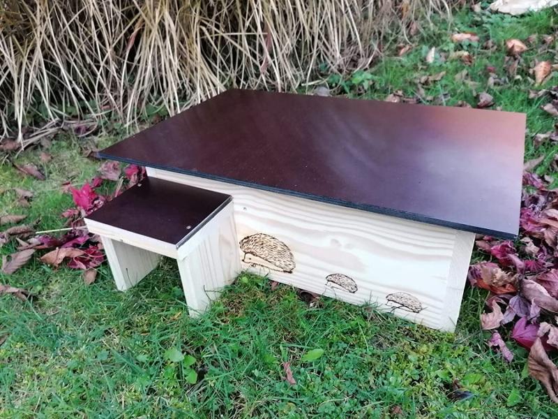 Woidwerk Igelhaus Igelhotel (IG8) 2 mal lasiert