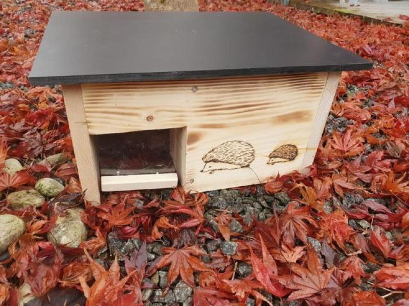 Woid Herz Hedgehog House (IG9) – burned pine