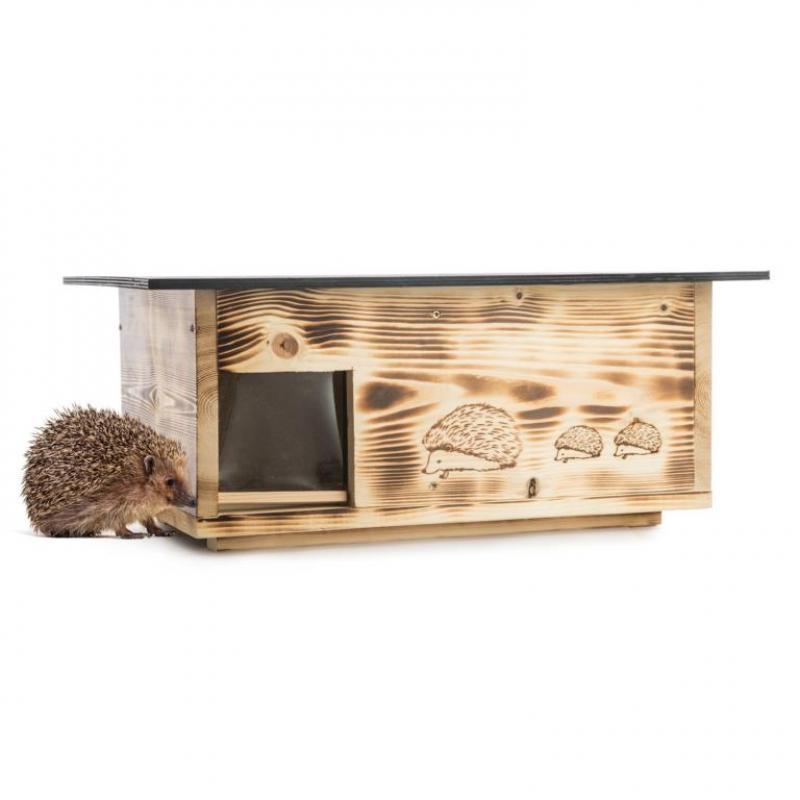 Woid Herz XXXL Igelhaus (IG2) gebrannt