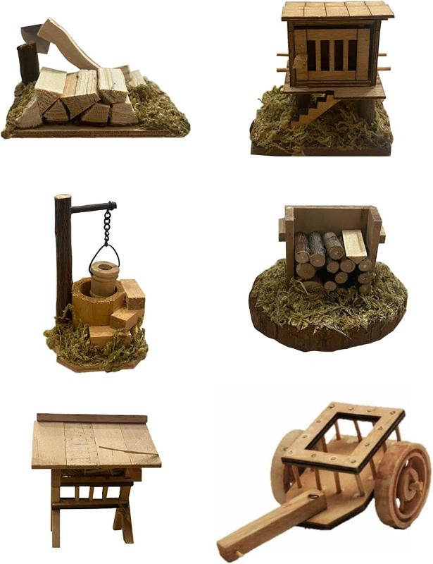 Krippenset 6 teilig (KS1) Krippenzubehör