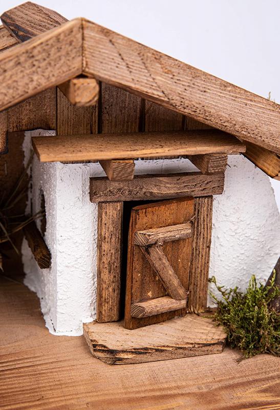 Weihnachtskrippe (W16) Krippenstall