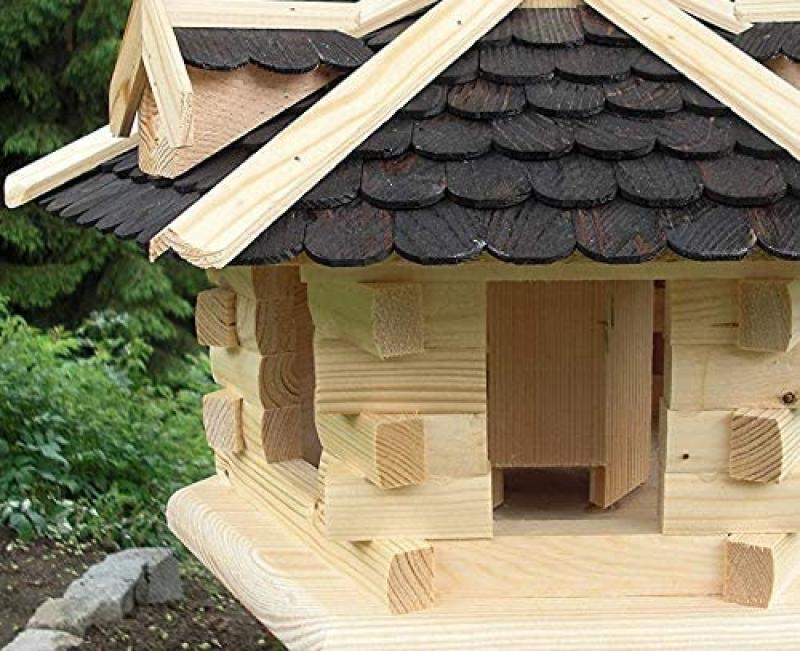 Vogelhaus Vogelhäuschen (V31) Schwarze Schindel